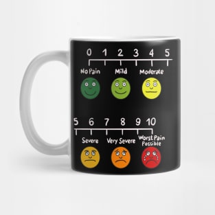 Useful Nurse Infographic Pain Assessment Mug